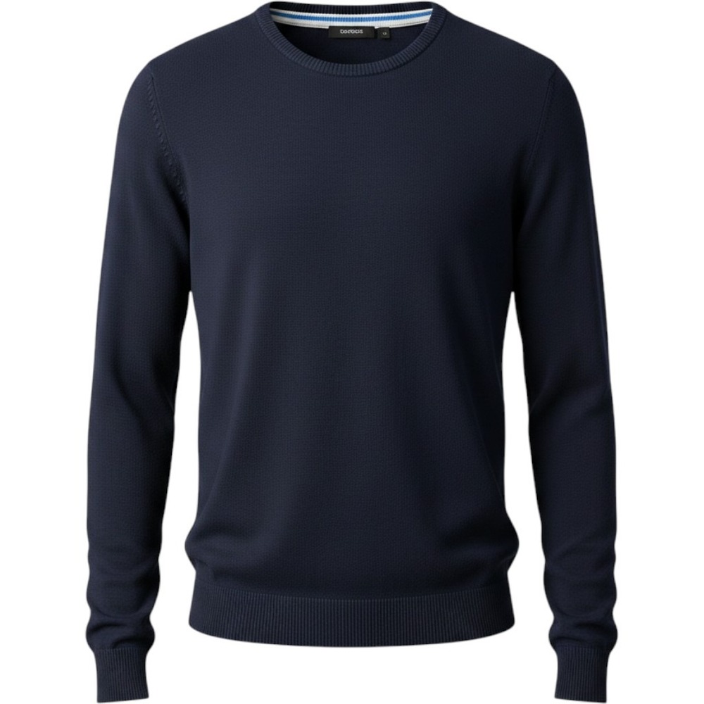 Express Lightweight Men's Sweater Navy Blue Crew Neck Cotton Blend Pullover XXL